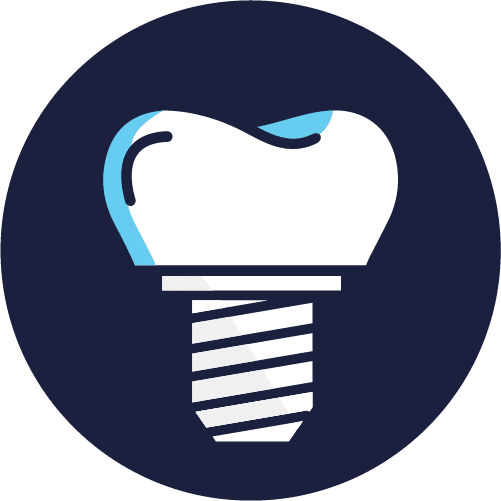 Replace missing teeth with strong, stable dental implants that look, feel, and function like your natural teeth.
